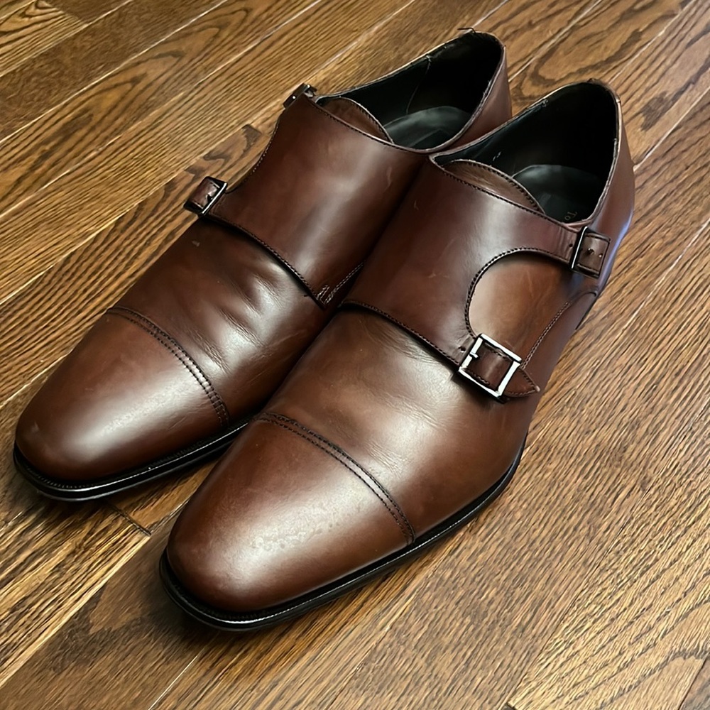 To Boot New York Men’s 13 grant brown double monk strap
